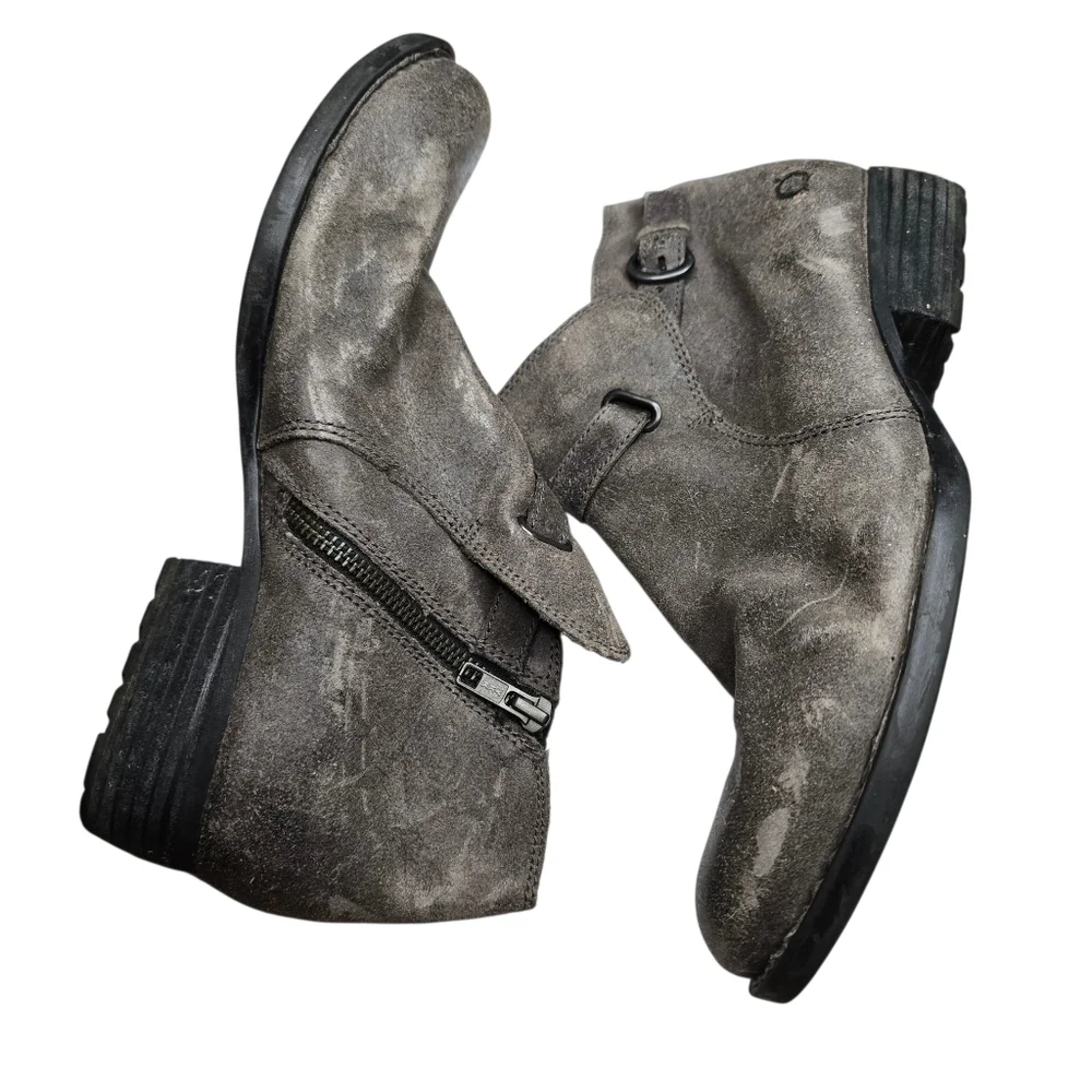 Born Leather Ankle Booties 9.5M
